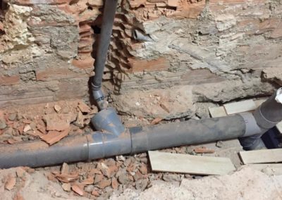 fontanería en Tarragona instalción tuberías desague