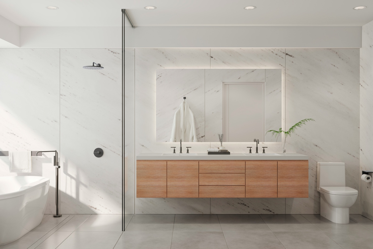 Resultado de reforma de baño integral en apartamento de Salou por InstelAbello